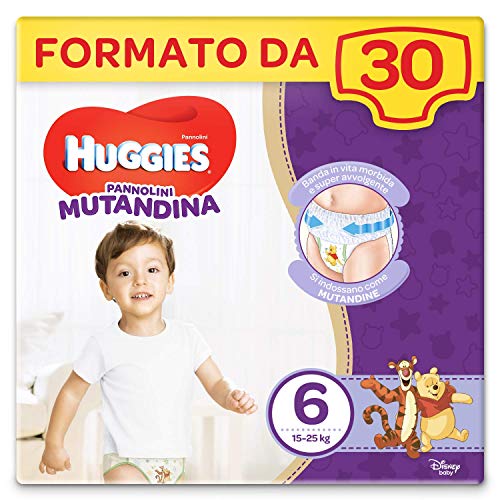 Huggies Pannolino Mutandina, Taglia 6 (15-25 Kg)