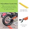 Checkers 1 Channel 3' Long Light Duty Drive Over Cable Protector for Multiple 0.5 Lines - Floor Cable Cover for Walkways and Driveways - Made in the USA from Durable Polyurethane - Orange - FL1X1.5-O