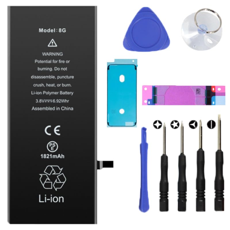 Batterie iPhone 8 kit pour reparer soi-meme son telephone au quotidien