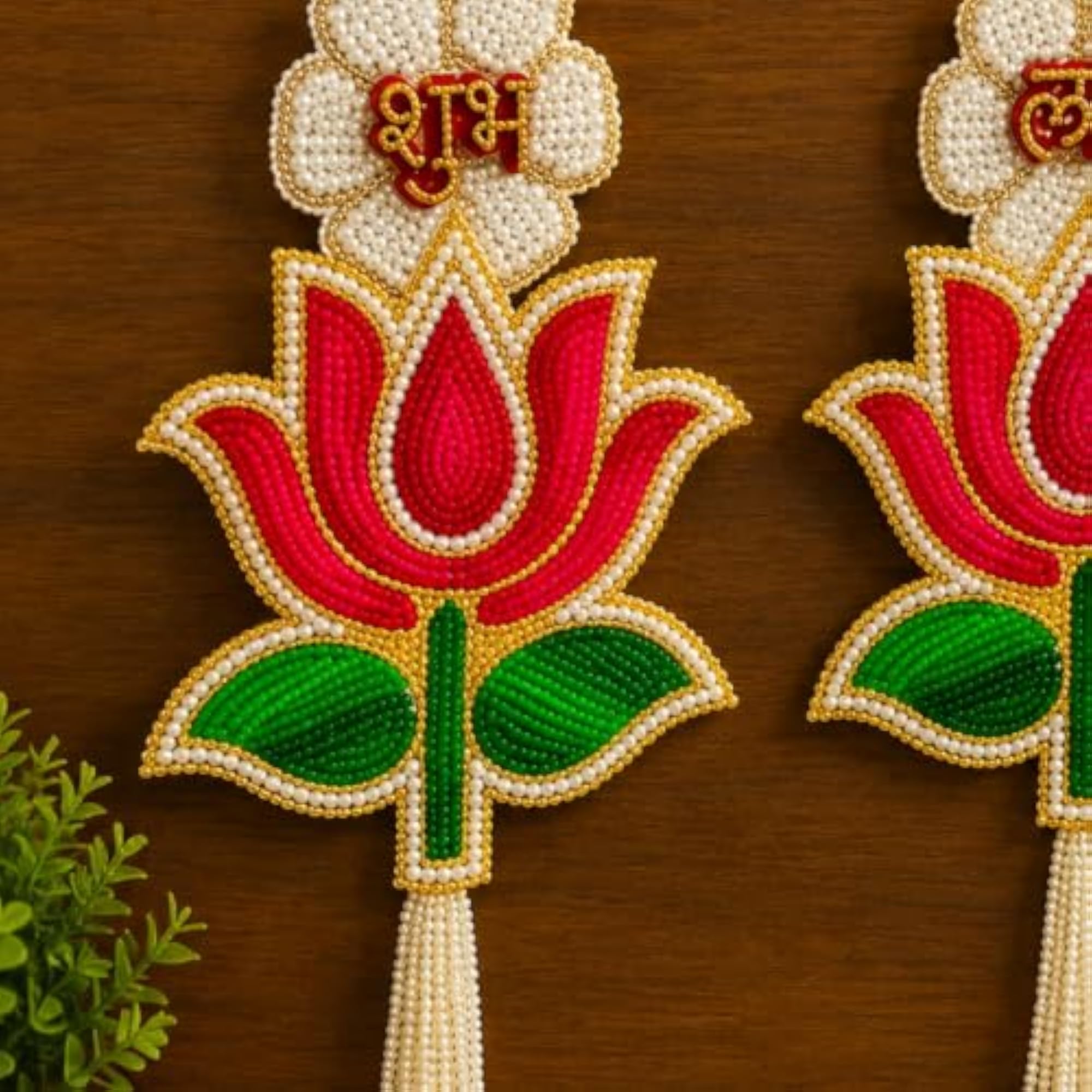 Rose Patch Side Door Hanging Set of 2 for Diwali Decoration