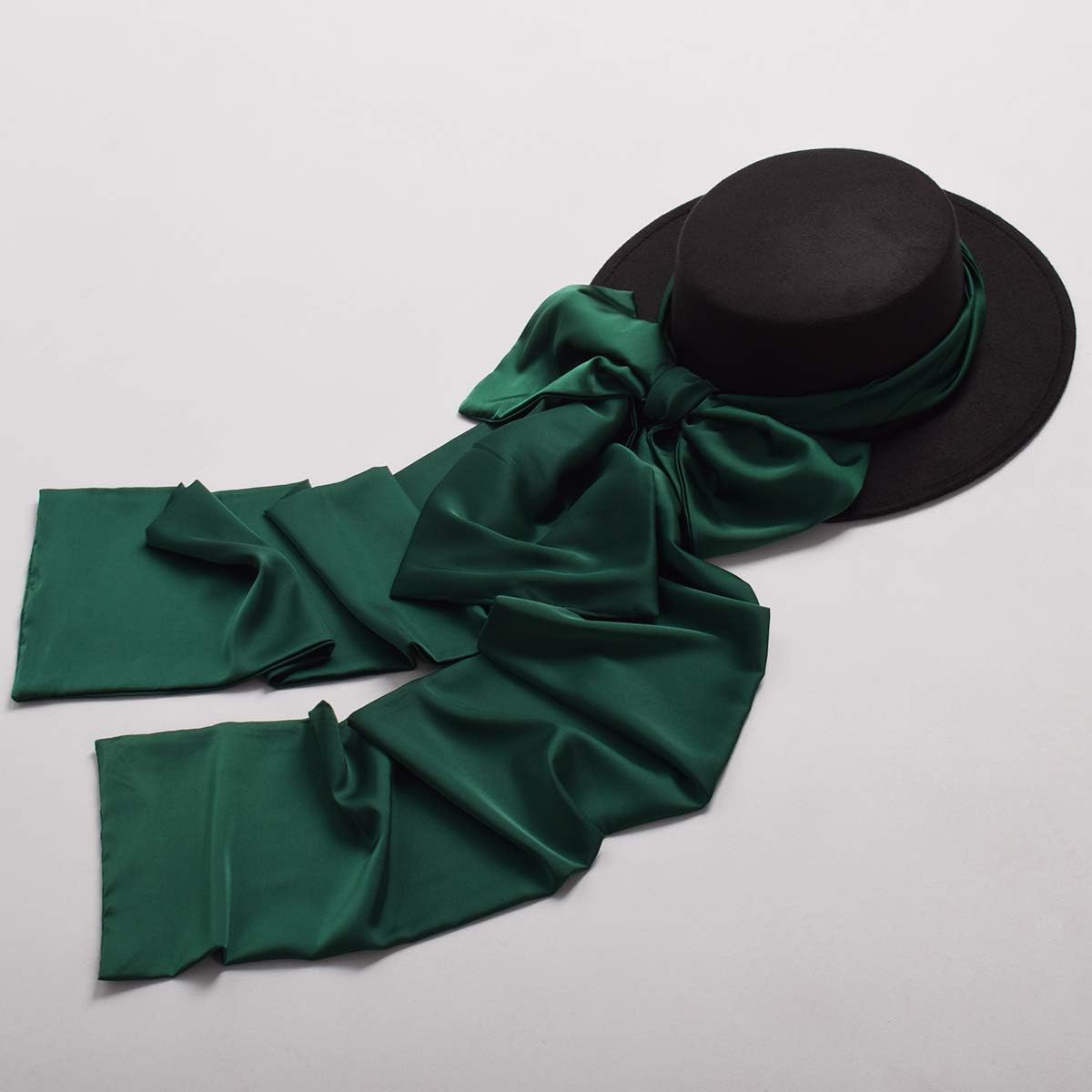 COSDREAMER Girls Women Tea Party Sun Hat Victorian Costume Bowknot Wide Ribbons Hats