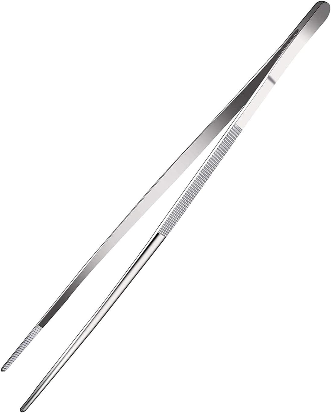 Long Tweezers Kitchen Tweezers with Precision Serrated Food Tweezers Tongs with Precision