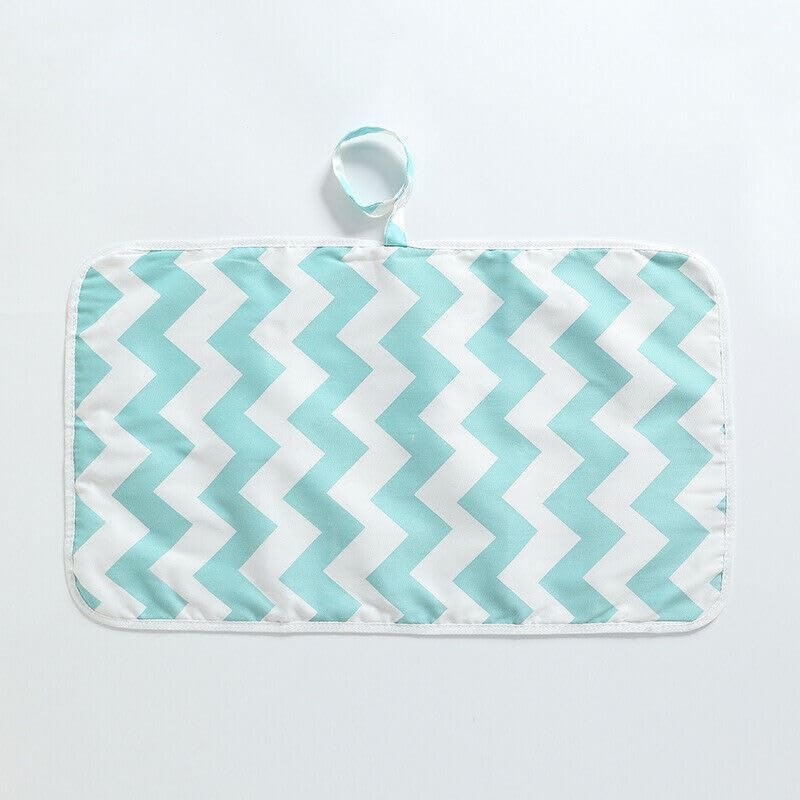 FATASH Portable Baby Diaper Changing Mat, Compact Foldable Design, Waterproof & Easy to Clean, Washable & Reusable