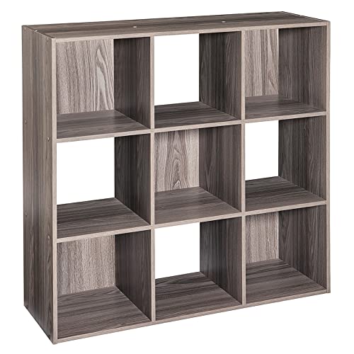 Image of ClosetMaid 4167 Cubeicals Organizer, 9-Cube, Natural Gray