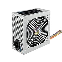TOOQ TQAPOLO-500SP Netzteil ATX 500 W mit PFC Aktiv, silberfarben