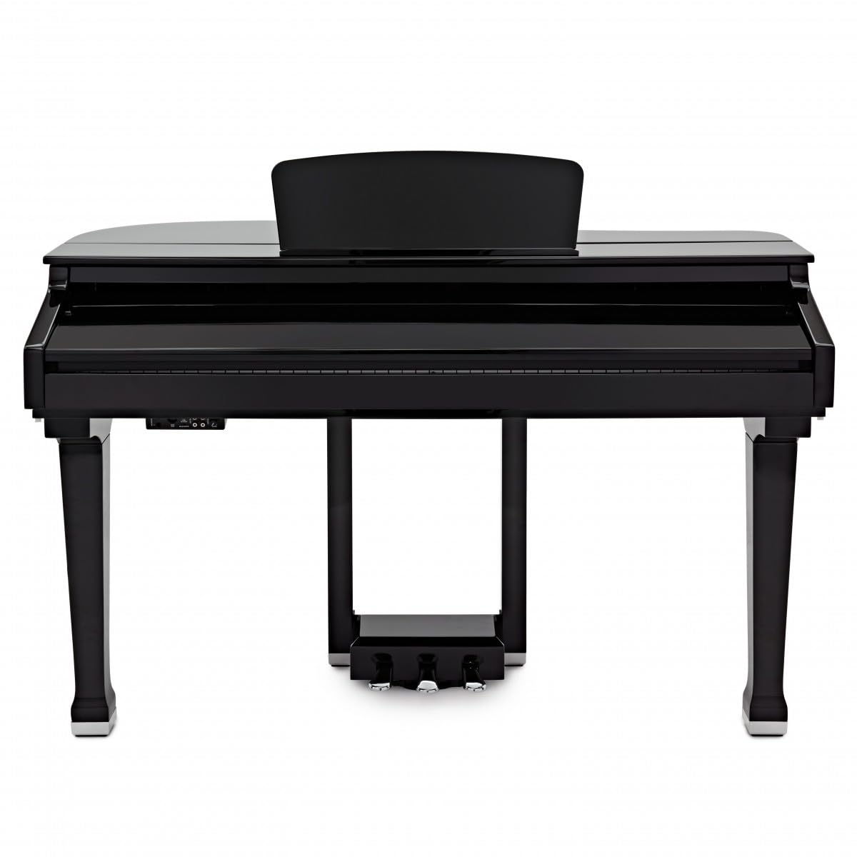 Pianoforte a Coda Digitale GDP-100 di Gear4music | Sensazione Realistica dei 88 Tasti Pesati Sensibili al Tocco, Modalità Split e Layer, 55 Brani di Accompagnamento