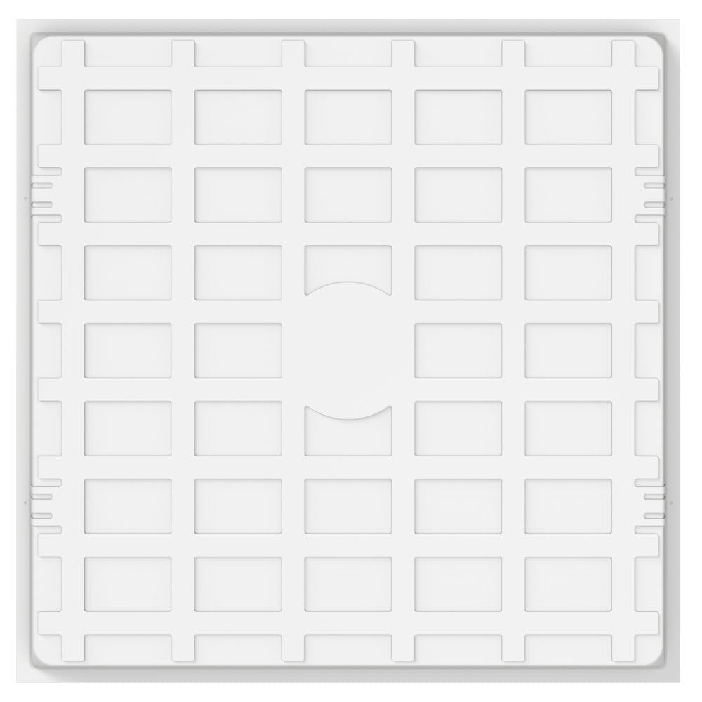Pack x10 Panel LED 60x60 cm 40W, Driver Philips CertaDrive, 4000 lúmenes, Paneles LED Bajo Consumo y Gran Luminosidad, No Flick, Caja 10 unidades para Falso Techo, Marco Blanco (Luz Blanca (5700K))