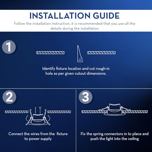 Image of Crompton Star Lord | Recessed Ceiling Lights | 15W | Round | Cool White | for False Ceiling Installation | Cutout: 6 inch | for Home, Living Room, Office & Shops | Pack of 1