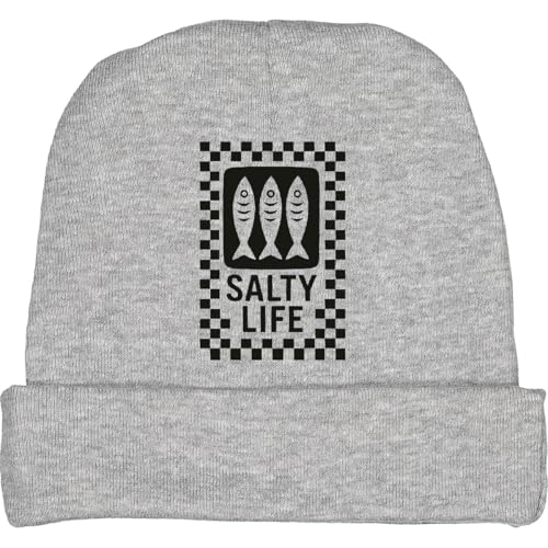 inktastic Vacation Salty Life Sardines Baby Beanie Hat
