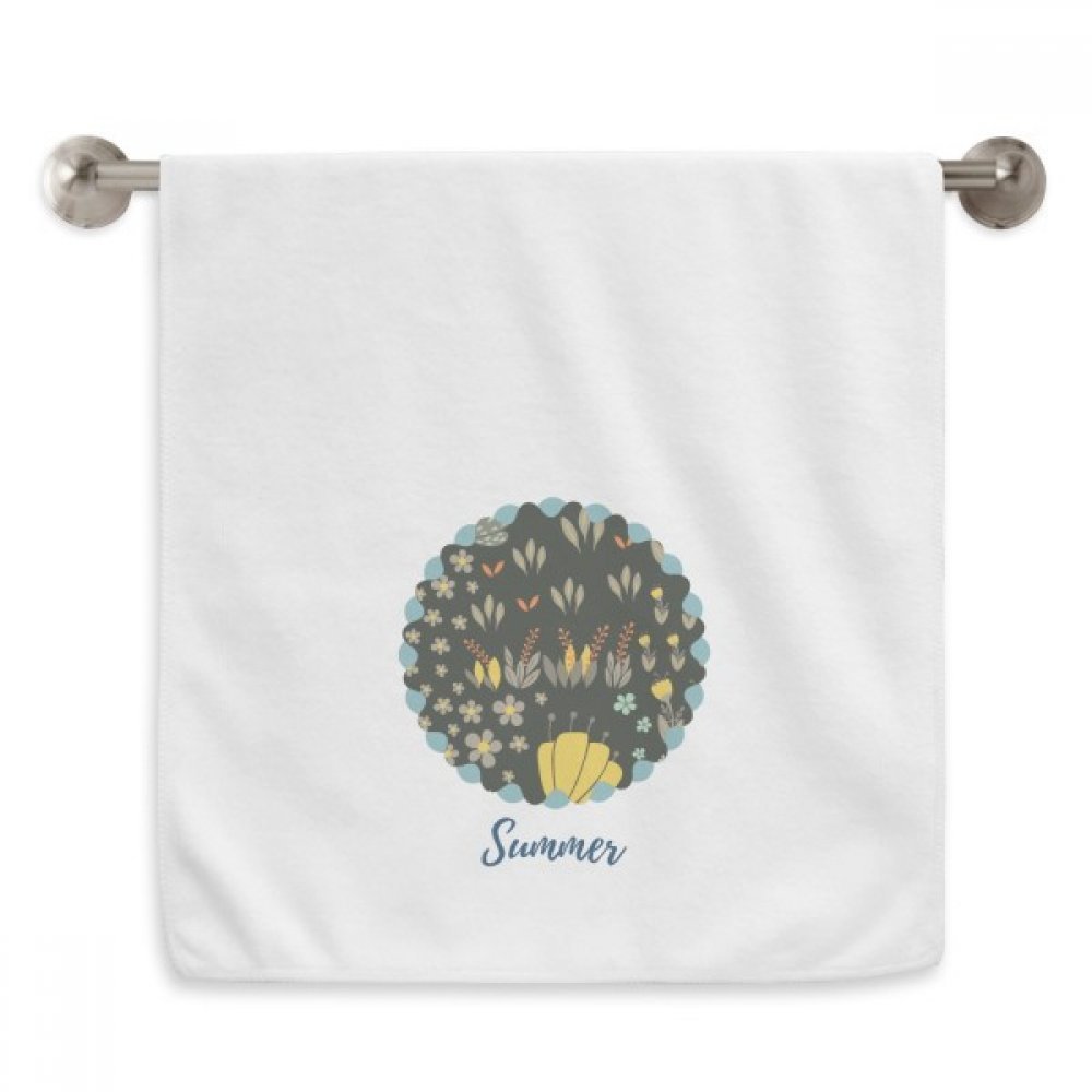 Serviettes débarbouillettes fleur d'oranger pour un moment de bien-être relaxant après le sport
