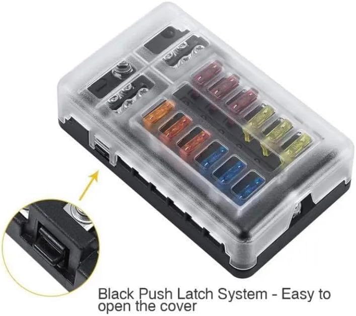 追跡付★6V〜32Vまで幅広く対応ぐちゃぐちゃ配線もスッキリヒューズボックス