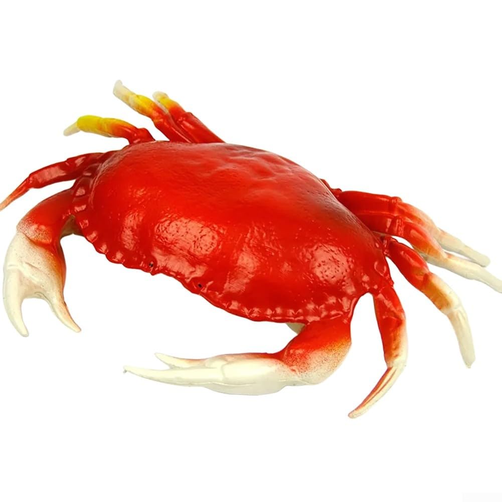 Aprilsunnyzone Simulation Lobster Model, Plastic Simulation Crab Decoration, Lobster, To Transport, Easy To Handle(D)
