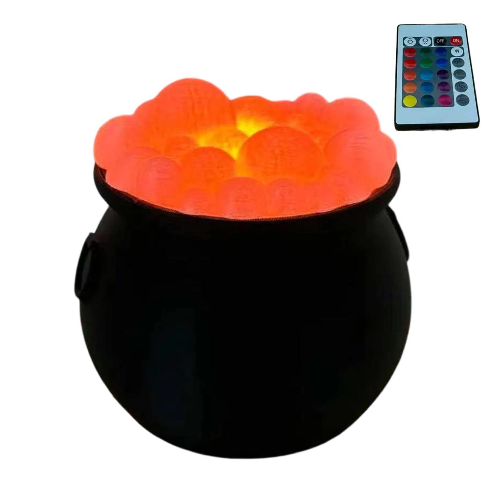 Chaudron de sorcière d'Halloween pour maison hantée et jardin