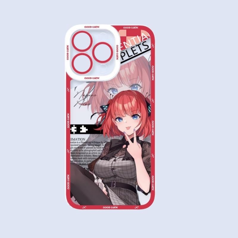 Amazon.co.jp: 五等分の花嫁 スマホケース FOR iphone17用ケース 中野