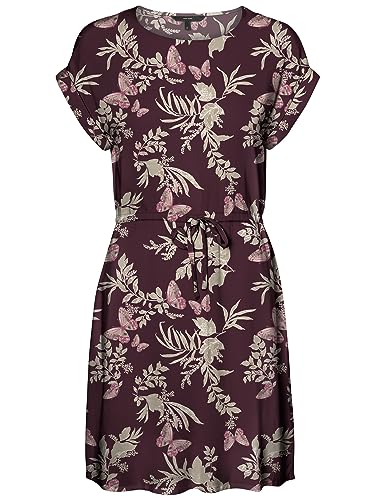 VERO MODA VMEASY Joy S/S TIE Short Dress WVN GA