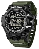 findtime Men's Digital Watch Military Large Face Alarm Stopwatch Tactical Waterproof Wristwatch Relojes para Hombres Watches for Men