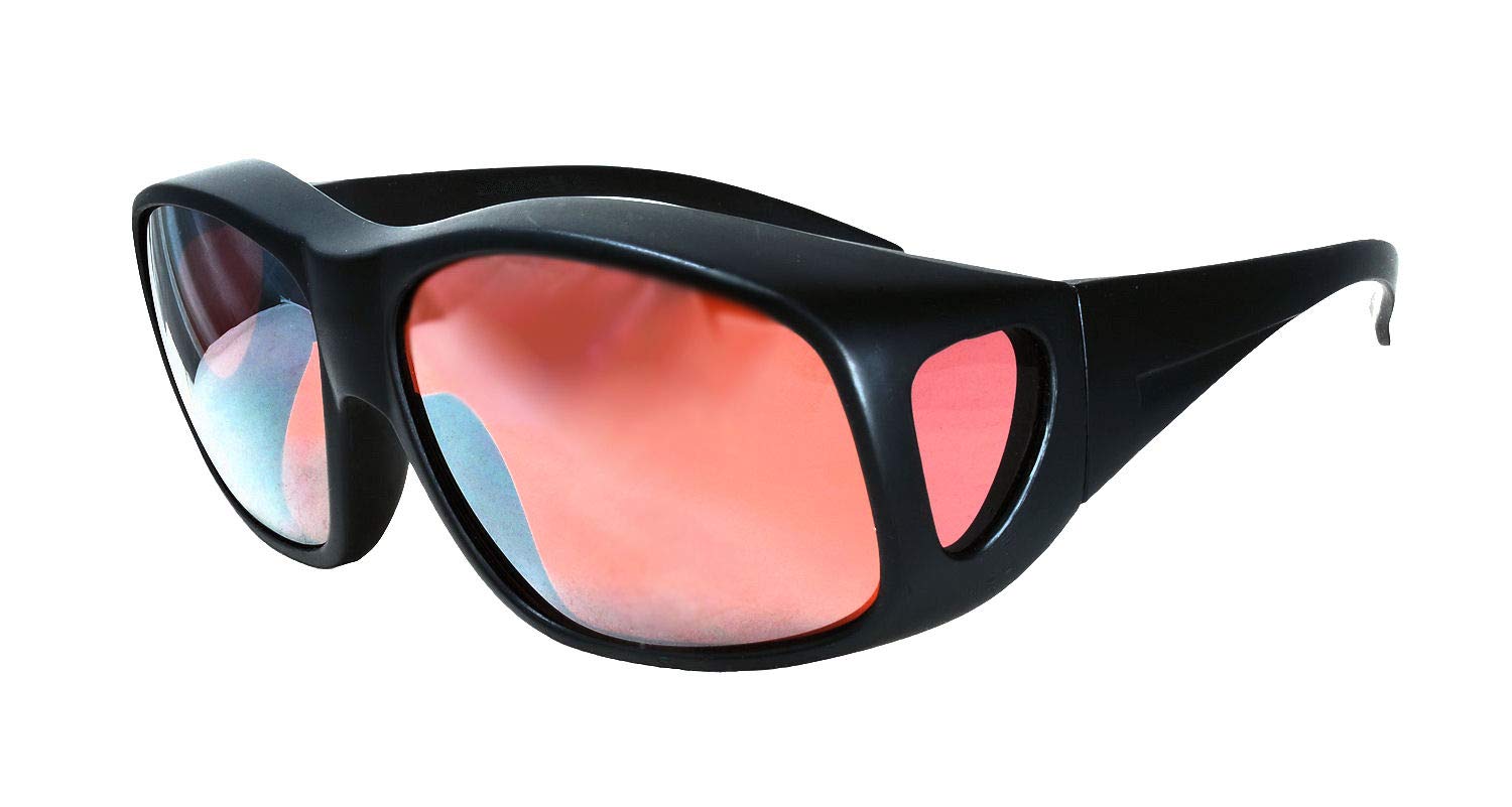 Mass VisionExtra Large Sunglasses that Fit Over Prescription Glasses Featuring (HD) Blue Blocker Lenses for Men and Women