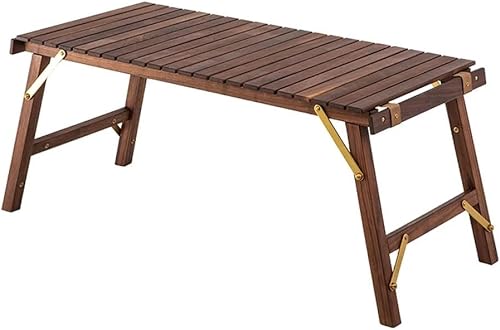WXBDD - Mesa plegable para exteriores campamento familia barbacoa picnic mesa de jardín fiesta muebles de viaje color D tamaño como se muestra