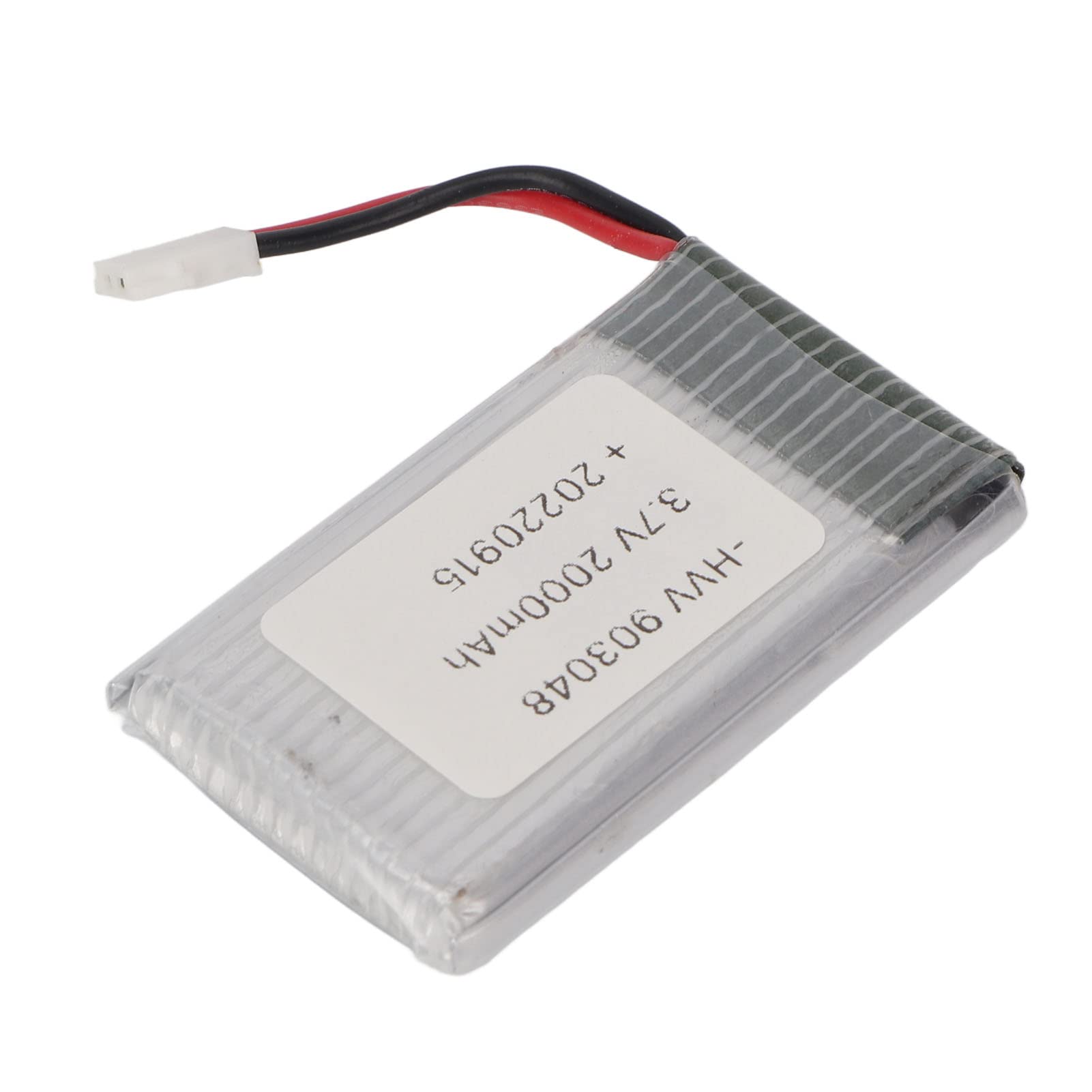 Lot de 4 Batteries de Drone 903048 3.7V 2000mAh Rechargeables Batterie Drone 3.7v 2000mah Batterie Lipo pour RC UAV, avec Chargeur Portable Batteries