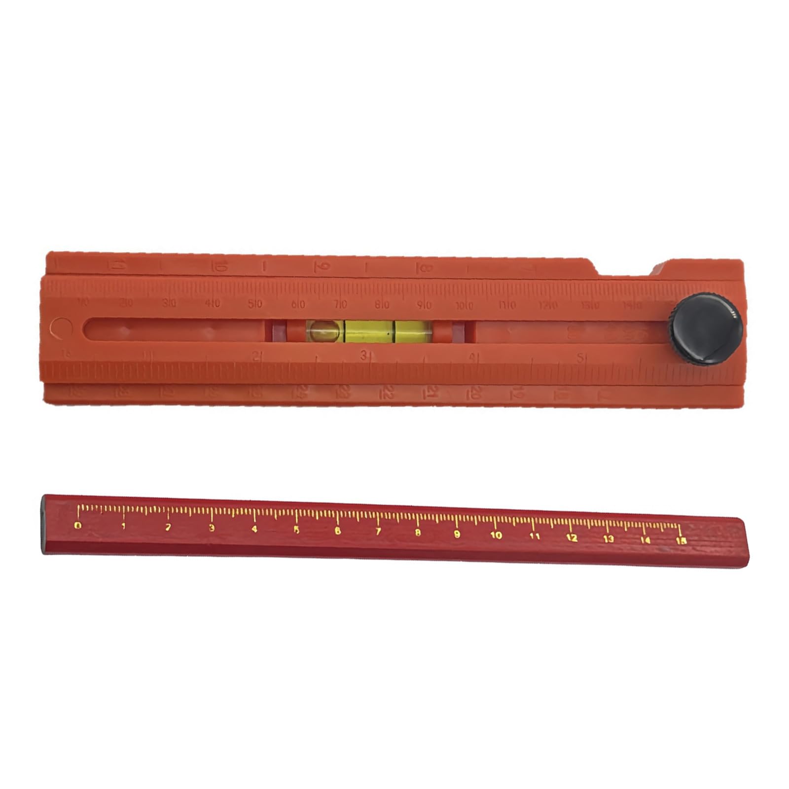 Foldable Depth Measuring Ruler Angles Marking Lightweight Carpentry Tool for Woodworking Projects Scribing Protractor