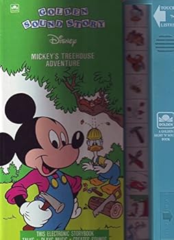 Hardcover Mickey's Treehouse Adventure (Deluxe Sound Story) Book