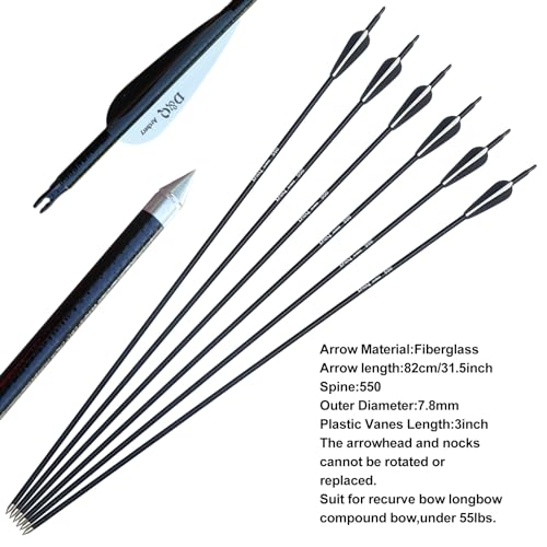 D&Q Recurve Bogen Set Erwachsene Pfeil und Bogen für Anfänger Bogenschießen Sportbogen beidhändig 30lb 40lb mit Bogenschießen Zubehör(30lb)