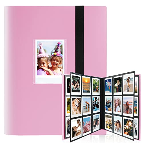 Álbum de Fotos con 432+1 Bolsillos para película de 3 Pulgadas   Compatible con Fujifilm Instax Mini 12 11 9 8 25 70 90 40 99 SE 7+ Mini LiPlay EVO Link, Polaroid Snap PIC 300, Kodak Instant Printer