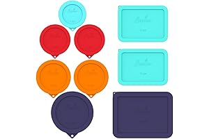 Sophico: The Perfect Silicone Pyrex Lid Replacements (MIX-9 PACK)