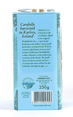Arctic Sea Salt Flakes 250 Gramm in Metalldose