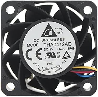 THA0412AD 12V 40MM Fan 4020 DC12V 0.60A 4-Wire axial Flow high air Volume Cooling Fan