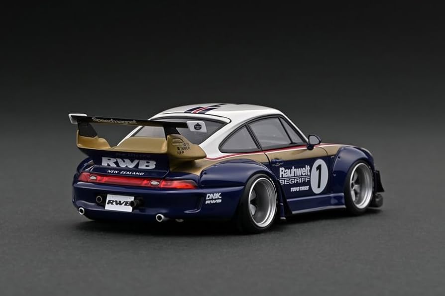 イグニッションモデル RWB 993 ポルシェ　1/43 Amazon | イグニッションモデル 1/43 RWB 993 ロスマンズカラー