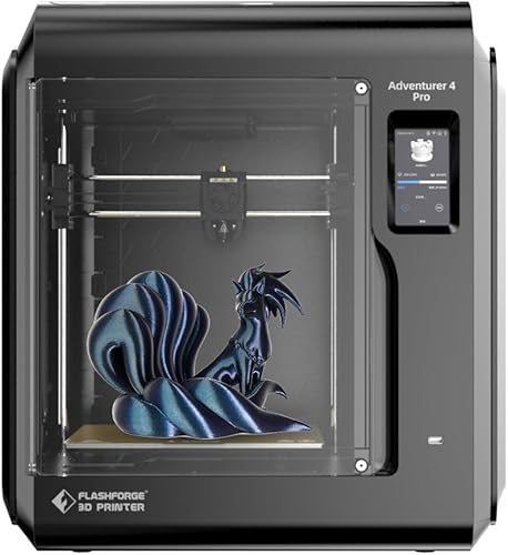 FLASHFORGE Impresora 3D Adventurer 4 Pro, nivelación automática de 30 puntos, sistema de enfriamiento eficiente, velocidad de impresión 5 veces más disponible en Yaxa Peru
