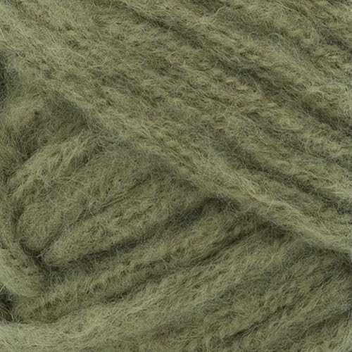 Image of Lion Brand Yarn Feels Like Butta Thick & Quick Yarn, Olive