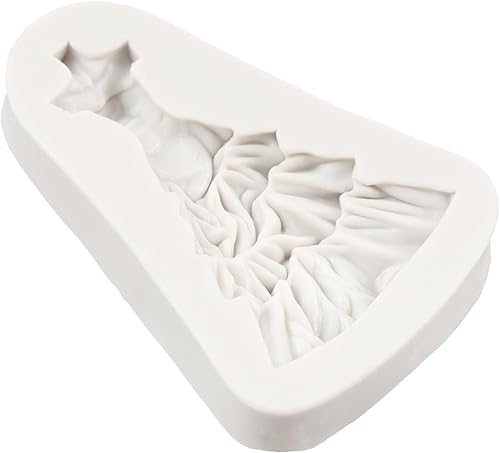 Miniatura 6 de Moldes de silicona para vestido de novia para decoración de tartas de boda, decoración de cupcakes, decoración de cupcakes de chocolate, pasta de