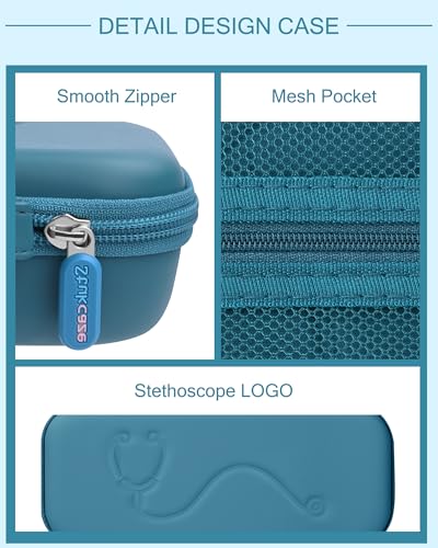 Image of Stethoscope Case for 3M Littmann Classic III &Lightweight II S.E,Royal Blue
