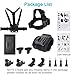 Accessories Kit for Insta360 One X5/X4/X3/X2/X, One R, X and GoPro Hero 9,New Quick Release Head Strap Mount + Chest Mount Harness + Backpack Strap Clip + 360°Rotating Wrist Strap