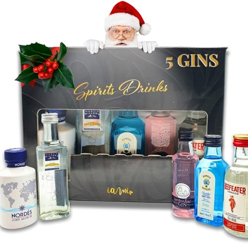 Kit Mini Ginebras 5 Botellas