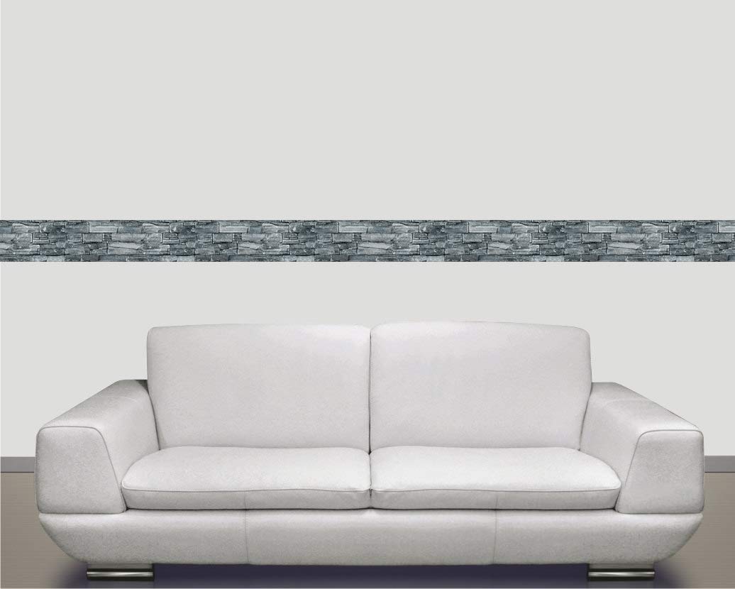 Rouleau De Tissu Adhésif Gris Pailleté 6 Pouces - Décalcomanie Escalier, Pelable Et Collant