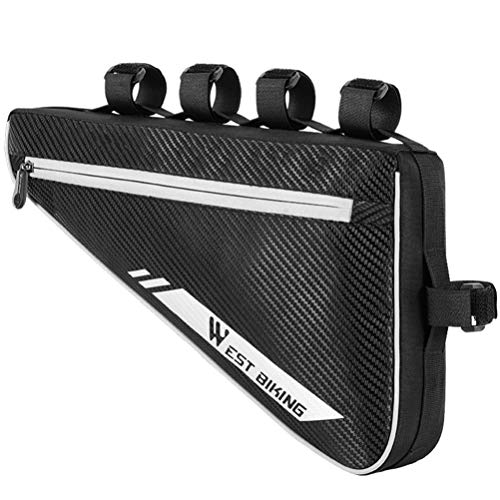 BESPORTBLE Da Frente da Bicicleta Bolsa de Equitação Feixe Feixe Triângulo Saco de Bicicleta Da Bici
