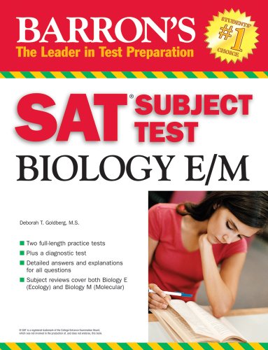 Barron's Sat Subject Test Biology E/M (BARRON'S HOW TO PREPARE FOR THE SAT II BIOLOGY E/M)