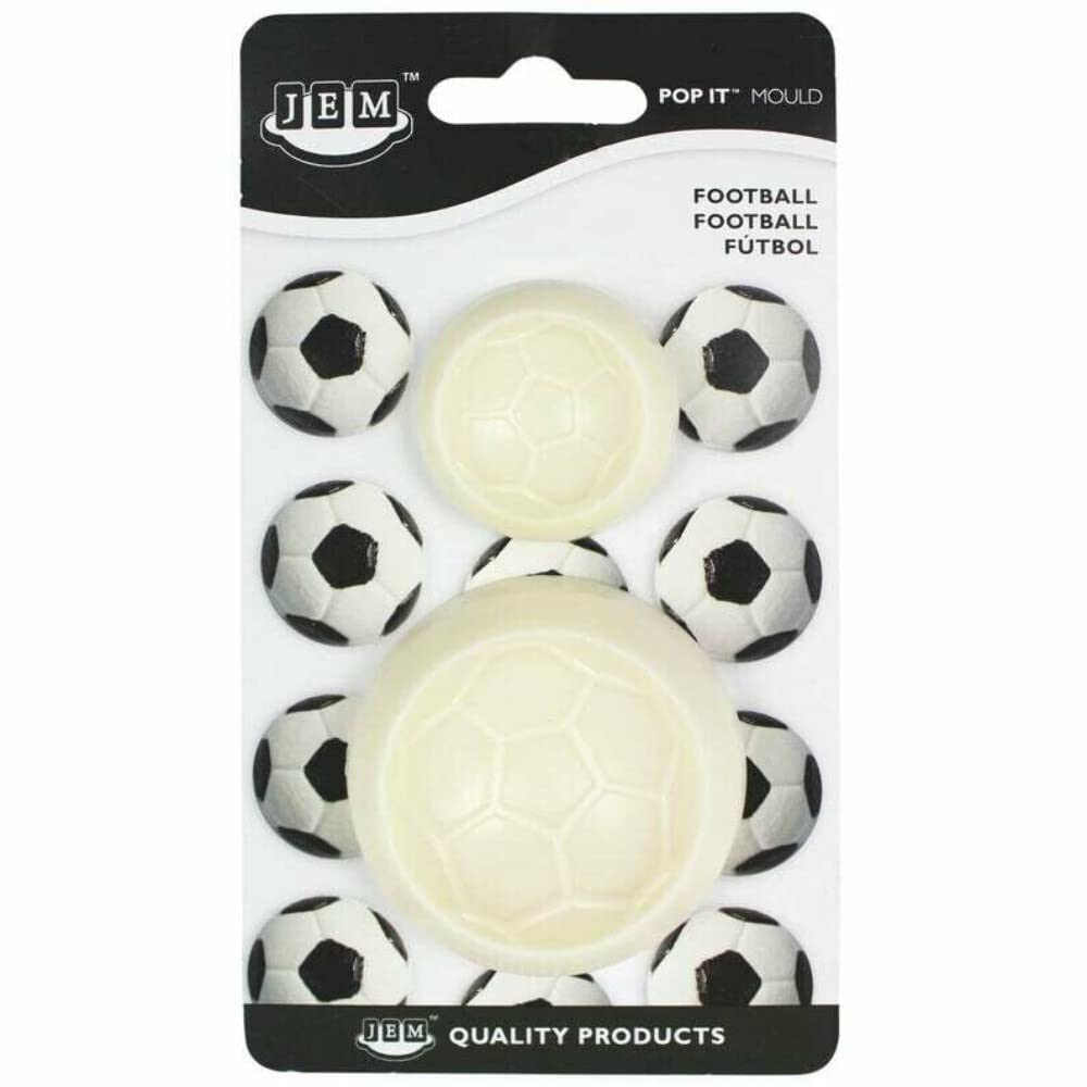 Jem White Easy Pops Football Mould / Cutter