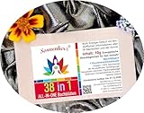 38 in 1 UrKraft-BACHBLÜTEN-Globuli mit ALLEN 38 Bachblüten. 10g Gebündelte Bachblüten-Power für Einklang & Lebensfreude. Nachfüllpack von Sonnenherz
