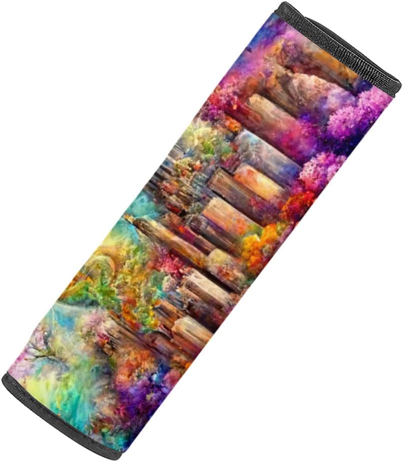 Creative Car Seat Belt Pads - New York City Seat Belt Cover - Illustration Seat Belt Cover