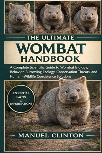 THE ULTIMATE WOMBAT HANDBOOK: A Complete Scientific Guide to Wombat Biology, Behavior, Burrowing Ecology, Conservation Threats, and Human–Wildlife Coexistence Solutions