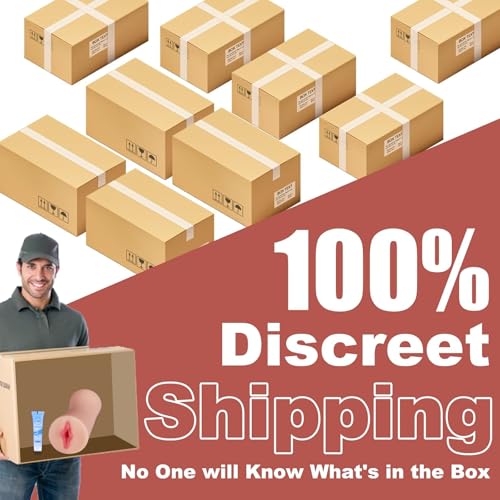 Image of Beginner Pocket Pussy Male Masturbator - Adult Sex Toys for Men Penis Stimulation,Male Blowjob Stroker Toy with 3D Realistic Textured Tight Anus & Real Mouth for Man Masturbation Pleasure