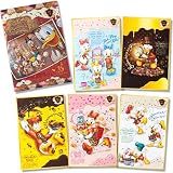 ディズニー 35周年 チョコレートクランチ ポストカード(クリアホルダー付き)5枚セット 東京ディズニーリゾート TDR ドナルド、ヒューイ、デューイ、ルーイ、デイジー、エイプリル、メイ、ジューン、スクルージ、ガス・グース、ドレイク教授 ディズニー 35周年 チョコレートクランチ ポストカード(クリアホルダー付き)5枚セット 東京ディズニーリゾート TDR ドナルド、ヒューイ、デューイ、ルーイ、デイジー、エイプリル、メイ、ジューン、スクルージ、ガス・グース、ドレイク教授