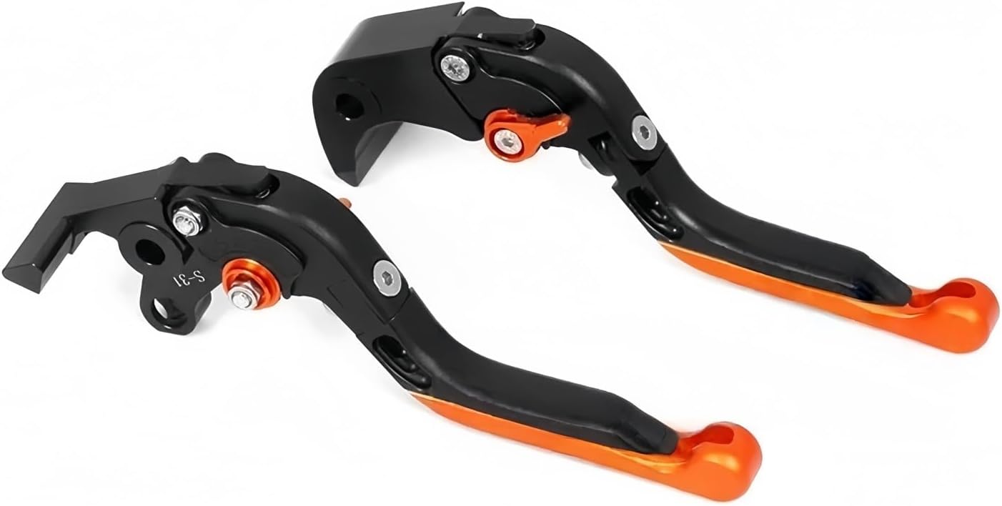 Motorcycle clutch brake lever Brake Levers For SUZUKI for HAYABUSA GSX1300R 2021 2022 Motorcycle Folding Extendable GSX 1300R(RedSilver)