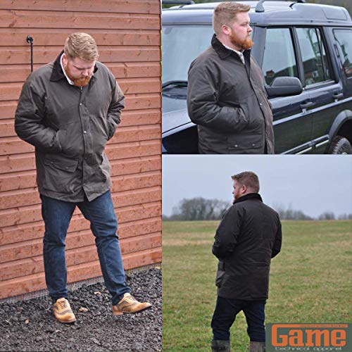 game waxed jacket