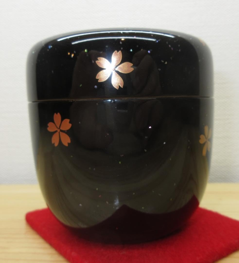Amazon.co.jp: 込逢絢亭茶道具 大棗 山中塗 雪月花蒔絵 真塗 塚本規義