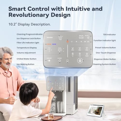 Image of Reverse Osmosis Water Filter Countertop Ice Maker & Cold